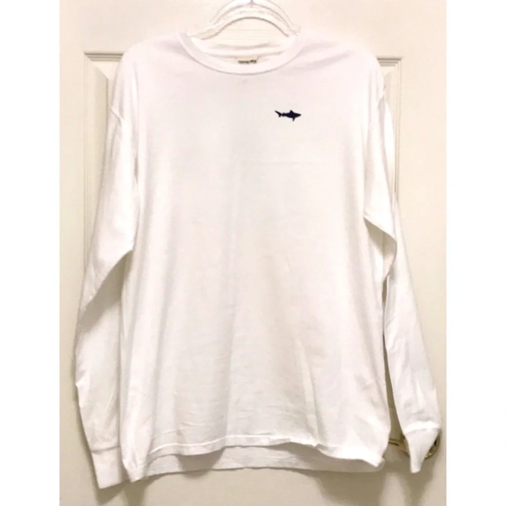Fish Outa Flags long Sleeve Shark Tee